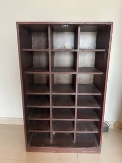 Wooden storage cabinet /shoe shelf