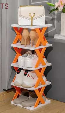 X Shape Shoes Organizer Shoe Rack 0