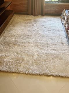 brand new fur carpet