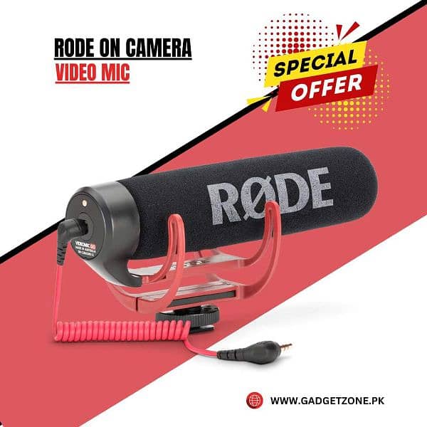 PROFESSIONAL SHOTGUN MICROPHONE | RODE REPORTOR | INTERVIEW MICROPHONE 0