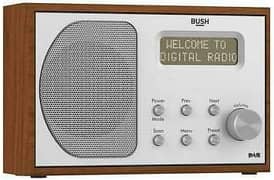 Bush Wooden DAB Radio - Compact