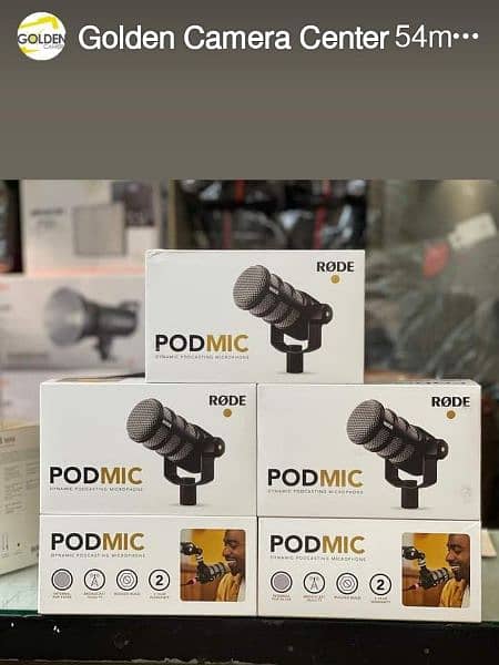 RODE PODMIC XLR | PODCAST MICROPHONE | STUDIO MICROPHONE SETUP 0