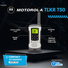 Walkie Talkie | Wireless Set Official Two Way /Motrola TLKR T50