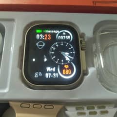 7 Straps New S100 Ultra Smartwatch 2.2HD Amoled Circular Screen