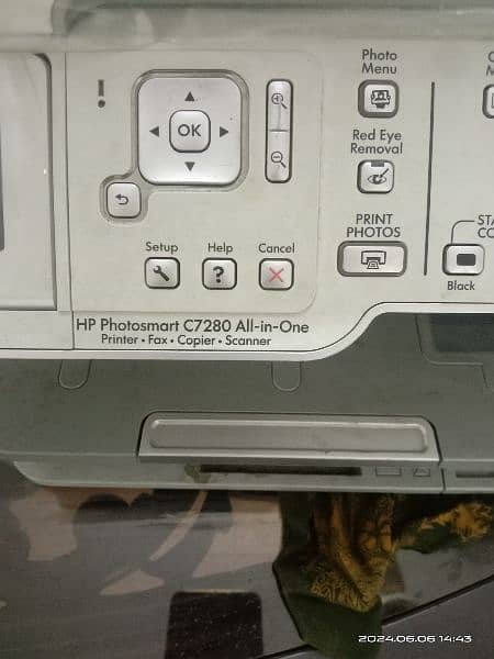 hp all in one printer (model c7280) 7