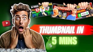 Professional Youtube Thumbnails In cheap price