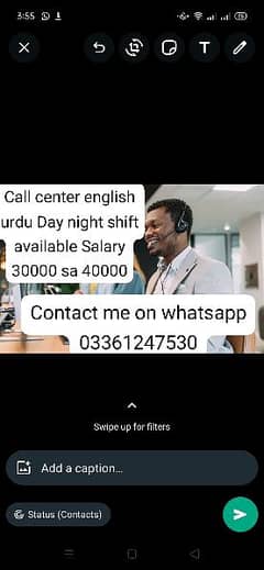 Call center english urdu job available