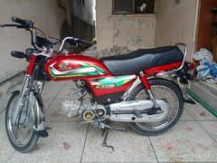 Honda CD 70 2022 Model RED Colour 10/10