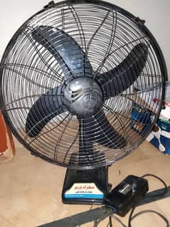 Ac DC solar fan