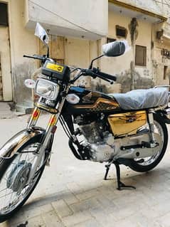 cg 125 gold edition 2024 SHOWROOM TO HOME
