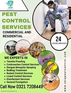 Pest Control/Termite Control/Fumigation Spray/Deemak Control Services