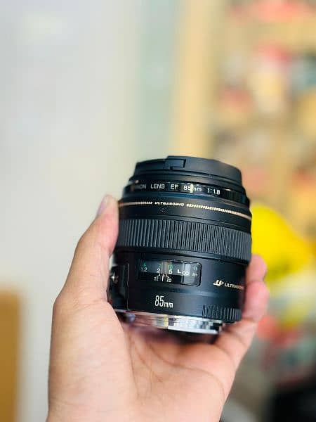 canon 85mm ef 1.8 0