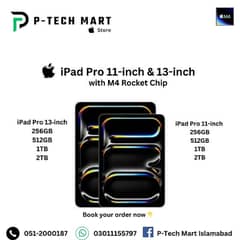 Apple iPad Pro 11-inch M4 Rocket Chip