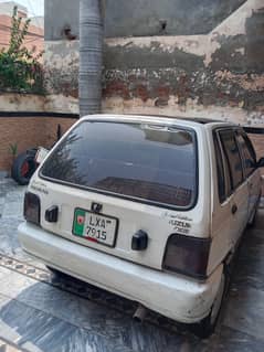 Suzuki Mehran VX 1996 sell/exchange