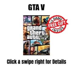 i will provide you gta v in free 160 gb hard drive and gift game