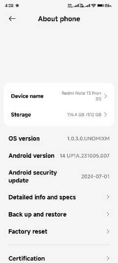 I want to sell my Redmi note 13 pro+ 0