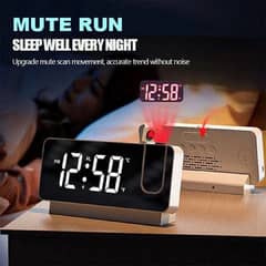 LED Digital Projection Alarm Clock Electronic Alarm Clock