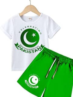 2 Pcs Boy's T-Shirt And Shorts Set