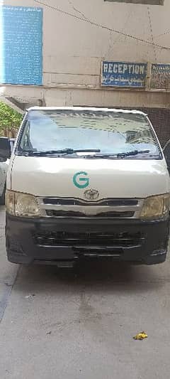 Toyota Hiace Van 200, Diesel Engine , 2012 model, Registration. 2017