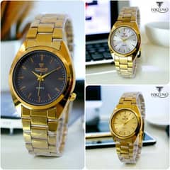 brand golden watch