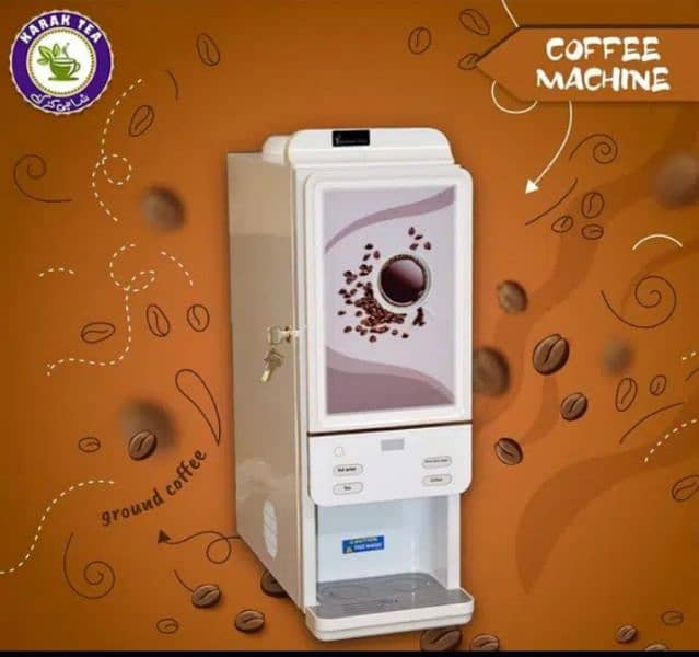 Tea&Coffee vending machine/same as Nescafe. 10