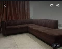 L shape 6 seater sofa