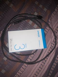 Anker cable  and iPhone original handfree