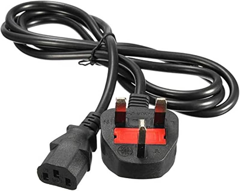 PC Power Cable - Flower Cable for Computer Branded Fuse 0