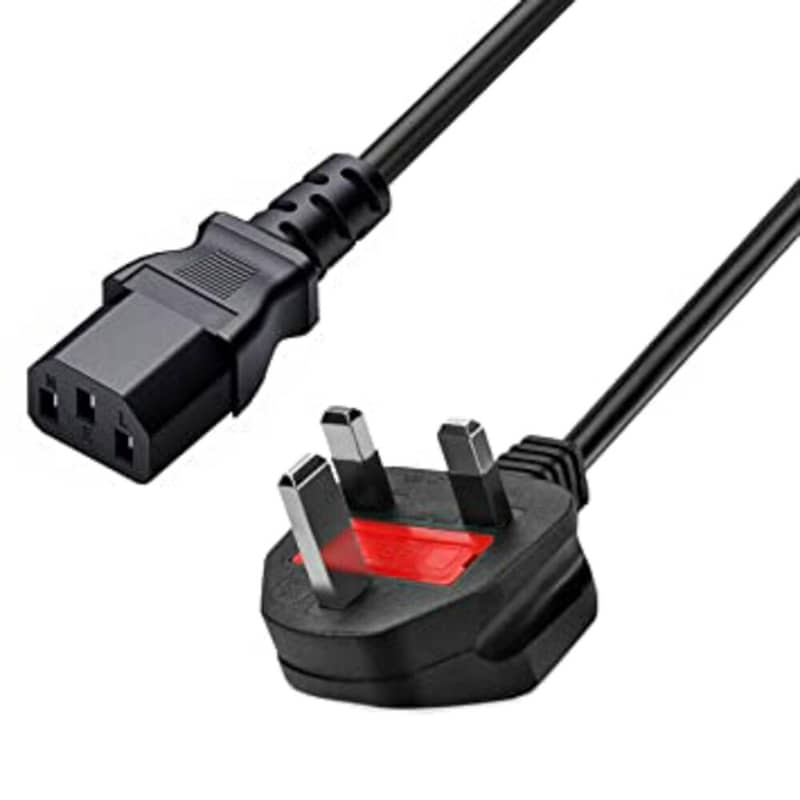 PC Power Cable - Flower Cable for Computer Branded Fuse 1