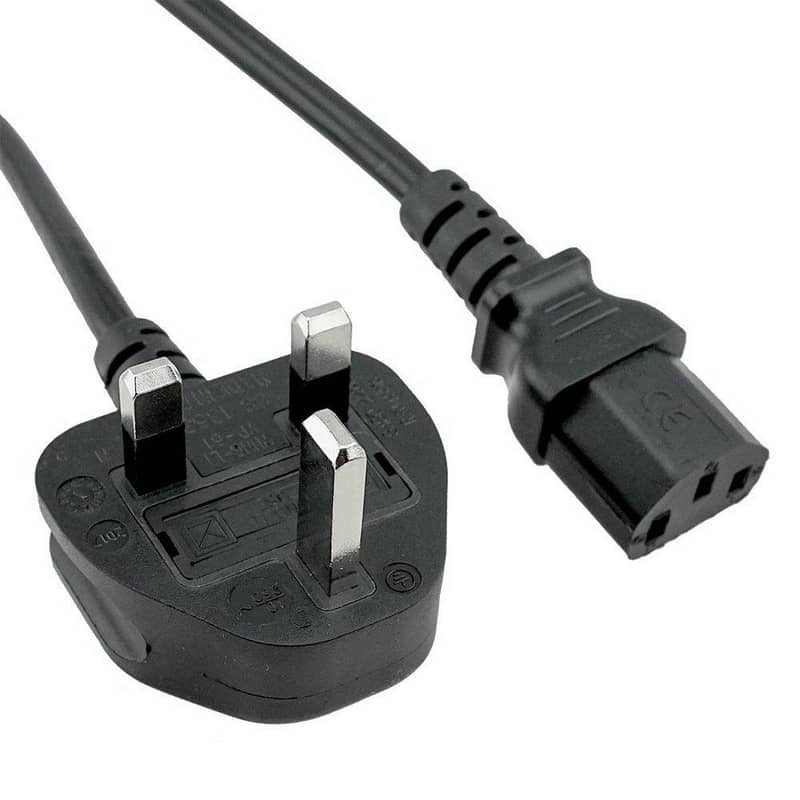 PC Power Cable - Flower Cable for Computer Branded Fuse 2