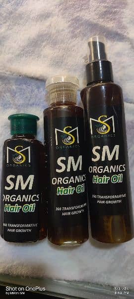 SM organic Hair oil 1