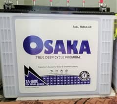 Osaka TA-1800 5PL Deep Cycle Lead Acid Tall Tubular Battery
