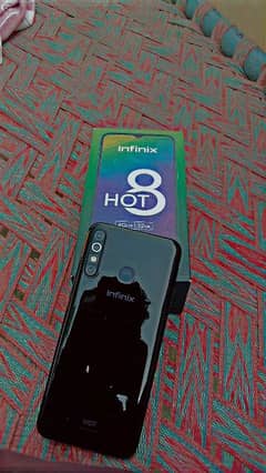 Infinix Hot 8 with box