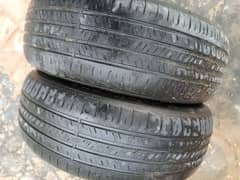 16 size tyre for sale civic elentra 60 percent only one tyre puncture