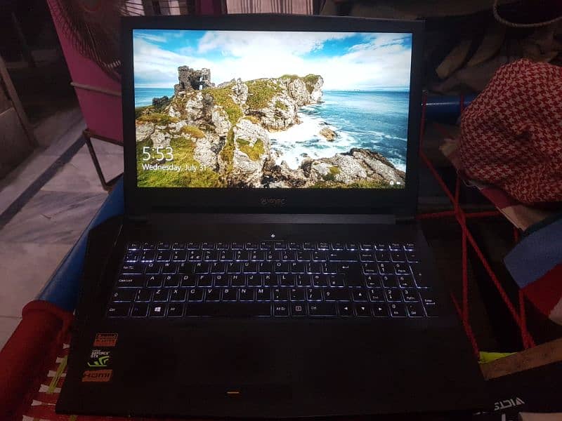 CLEVO N850HK GAMING LAPTOP 16+512 2