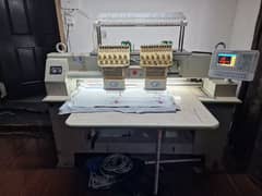 Double head Embroidery machine