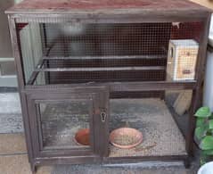 3x3 waterproof wooden bird cage