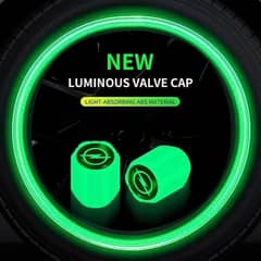 luminous valve stem caps," "cars and bikes," "high visibility," "easy