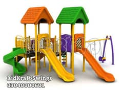 Kids Slide, Swings, rope bar, climber, Jungle gym, Gazebo, Unit