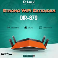 D-Link Router/EXO/DIR-879/AC1900/Dual-Band/Wi-Fi/Router(Branded used)