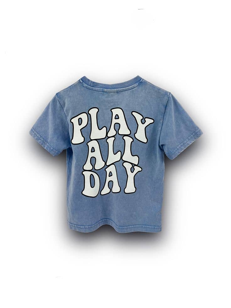 kids customized printed basic t shirts 8