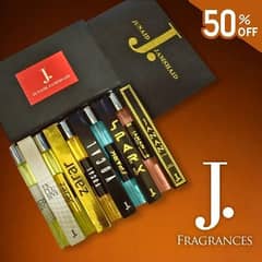 J. Long lasting perfumes - pack of 5 just in 999