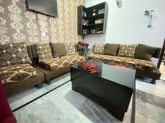 6 seats sofa set with center table