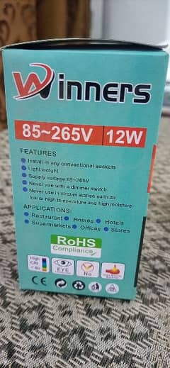 Rs 130 new 12 volte Dc led bulb