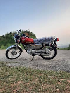 Honda 125 used condition 8000 km