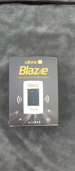 ufone blaze 4G wifi device
