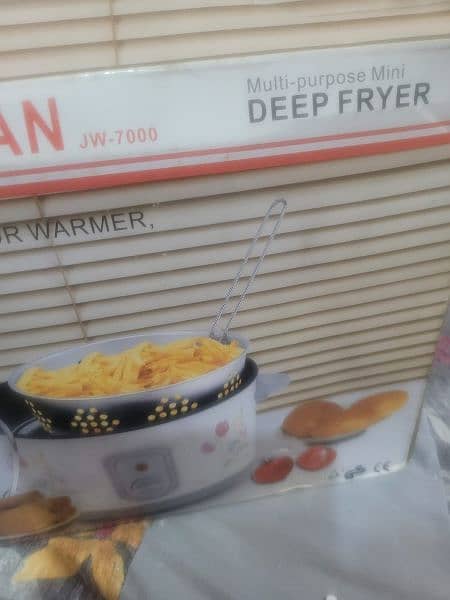 Deep fryer and steamer 7