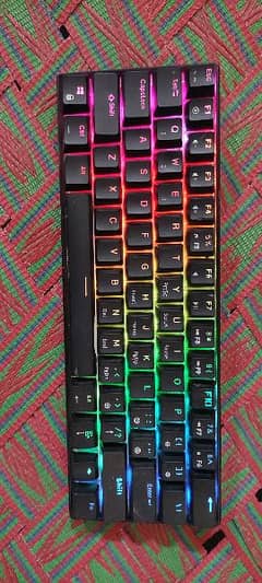 RK 61 RGB GAMING KEYBOARD.