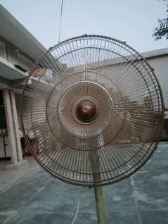 The stand fan  good condition