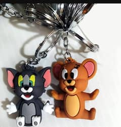 Tom and Jerry Key Chain Pack Of 2